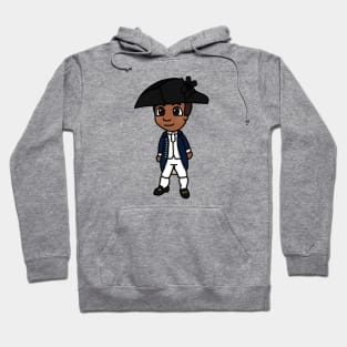 Chibi James Forten (Small Print) Hoodie